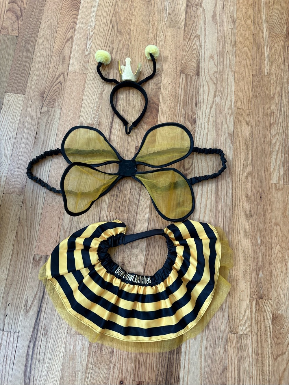 Bumblebee Dog Costume - Wings, Skirt and Headband